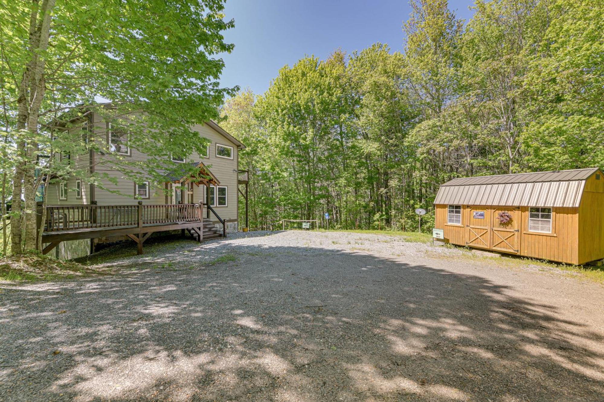 Sweeping Smoky Mountains Vacation Rental Whittier ภายนอก รูปภาพ