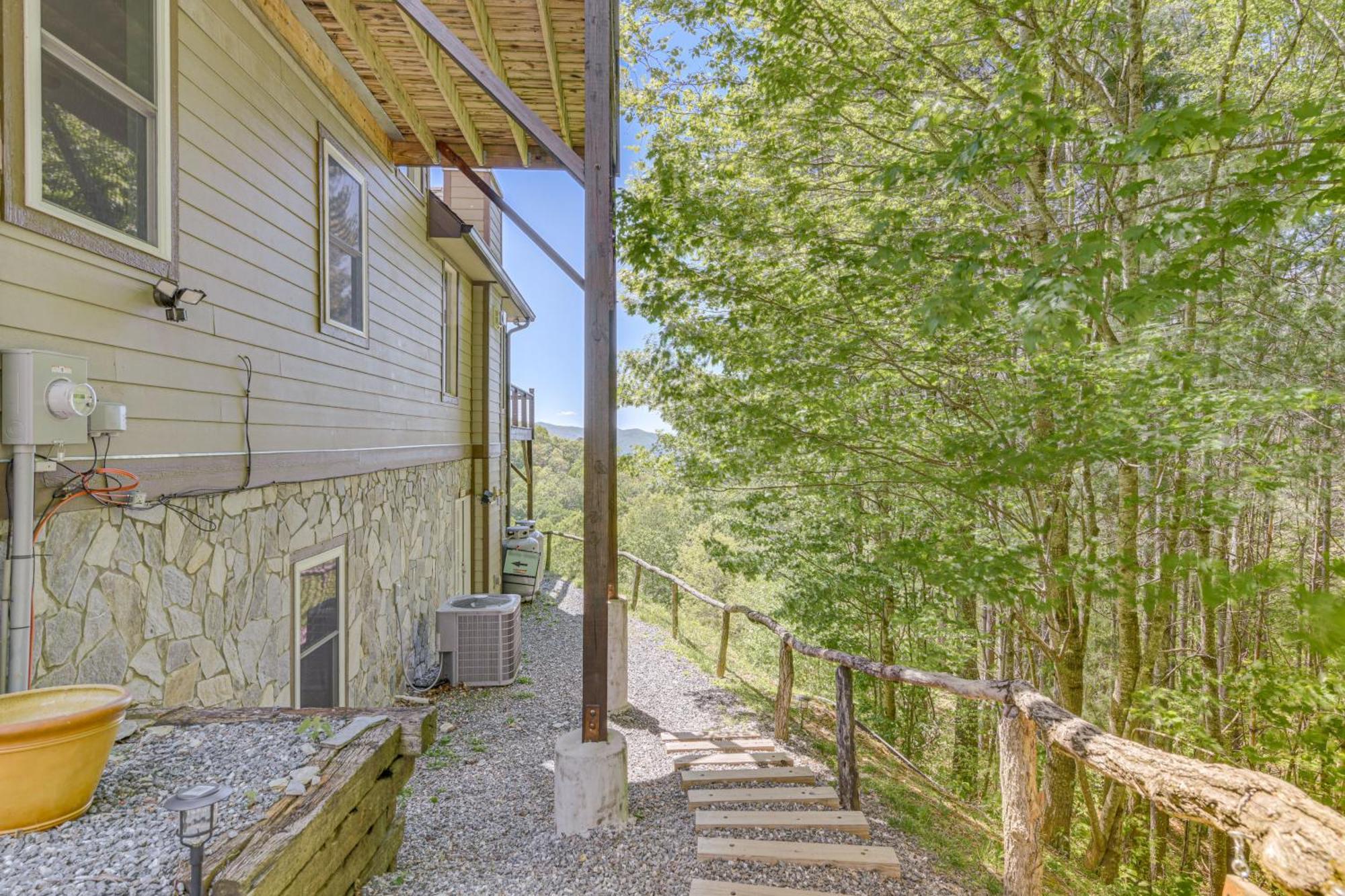 Sweeping Smoky Mountains Vacation Rental Whittier ภายนอก รูปภาพ